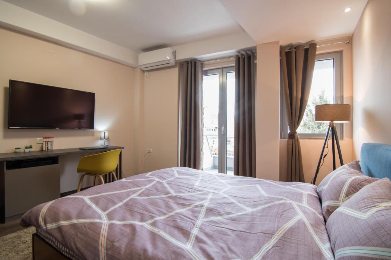 Vanilla Boutique Apartments Skopje Ngoại thất bức ảnh